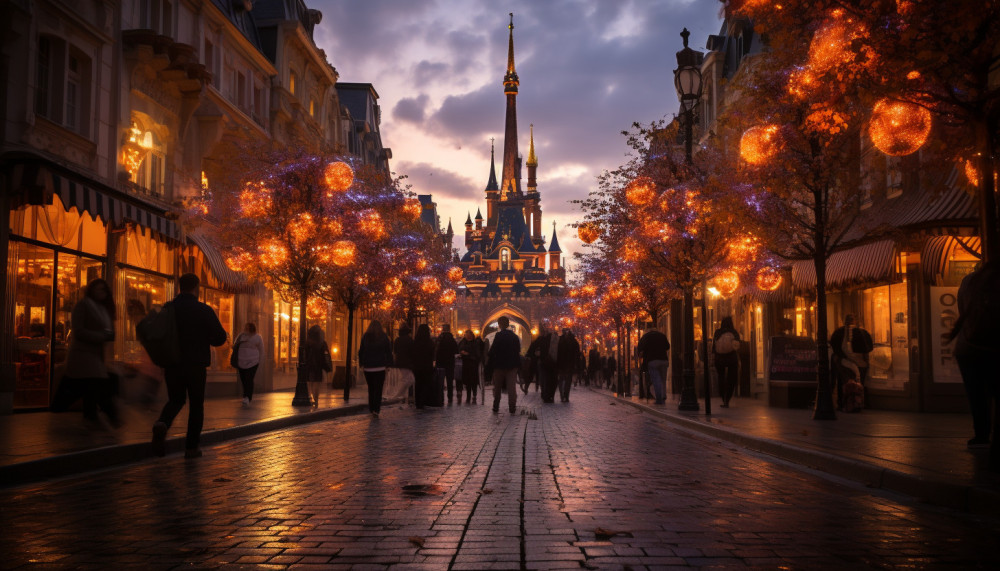 Autre - Disneyland Paris : un lieu idéal pour se divertir.
